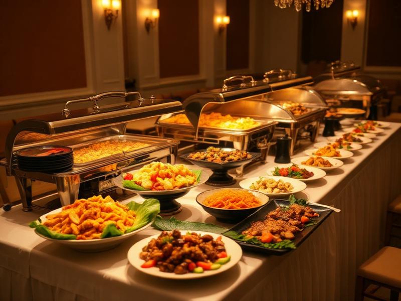 Buffet & plated meal options