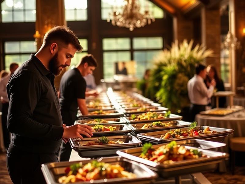 Food delivery & setup services